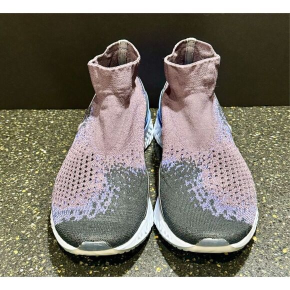 Nike Rise React Flyknit. Thunder Gray/Sapphire. Men’s 12 - Picture 2 of 11